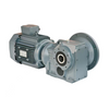 K/KA/KF/KAF Bevel Helical Geared Motor Speed Reducer With Aluminum Motor For Industrial Equipment