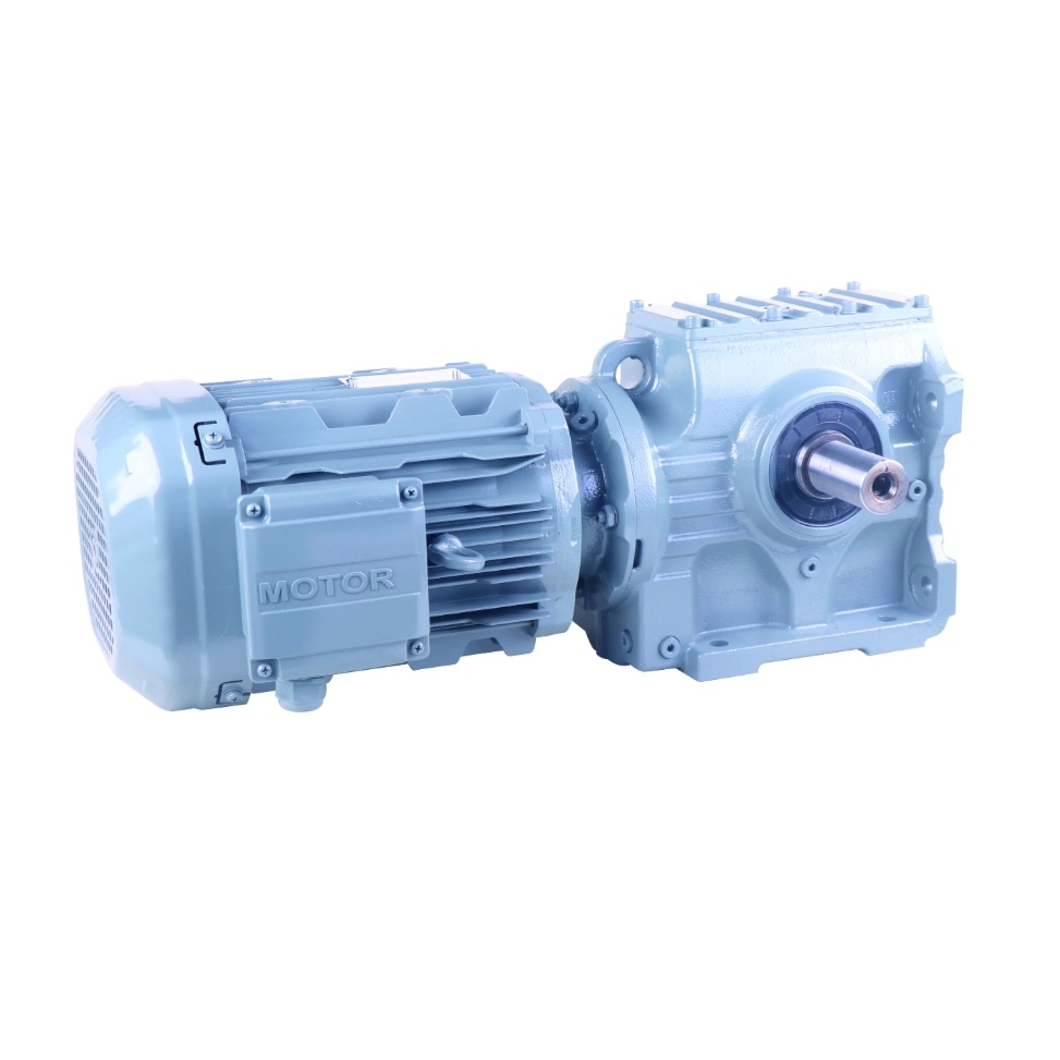 S Series Industry Helical Worm Geared Motor AC Gear Motor