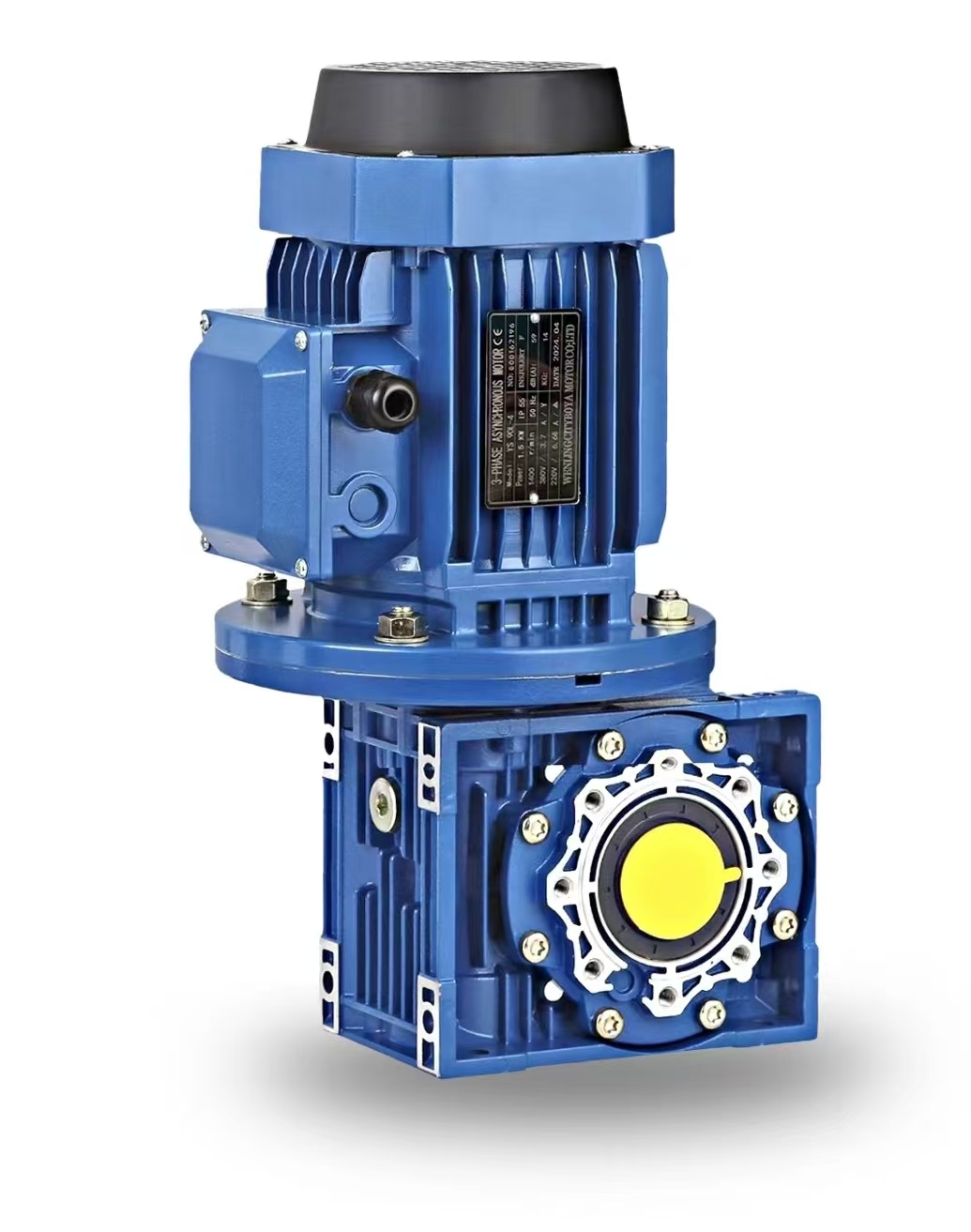 Multiple ratios NMRV Worm Gear Box with motor 